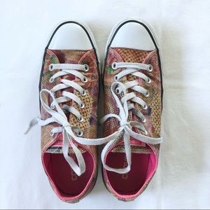 Converse Floral Rose Sneakers